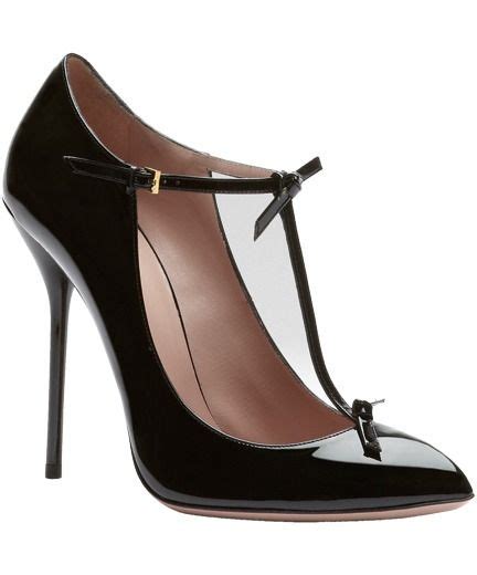 scarpe gucci vernice tacco stiletto metallo|Décolleté in vernice con chiusura stringata Gucci .